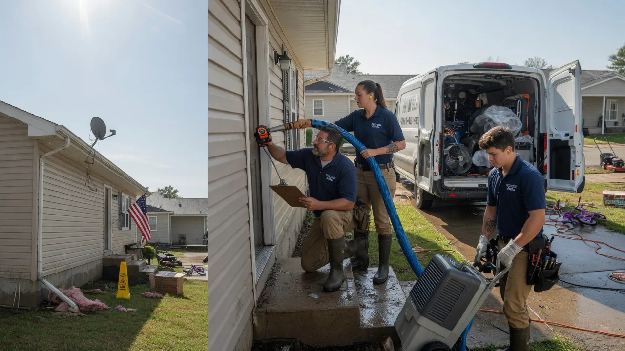 Ceiling Water Damage Restoration in Tippo, MS near me